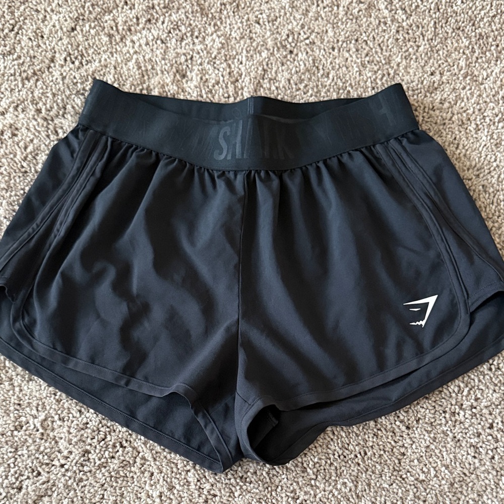 Gymshark Black Women’s Training Shorts with Logo